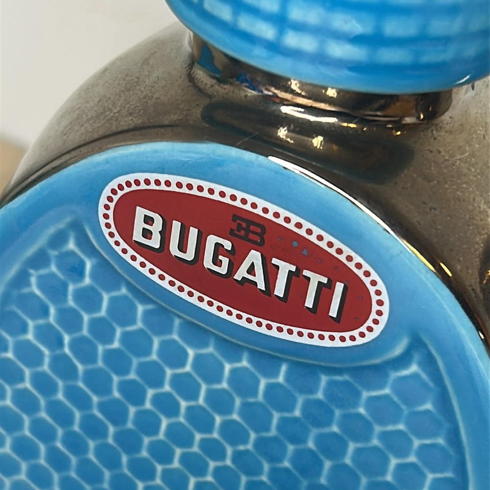 Bugatti 💙 RARE Vintage Radiator Rene Dreyfus Ceramic Restaurant Bar Pitcher Art - Picture 13 of 16